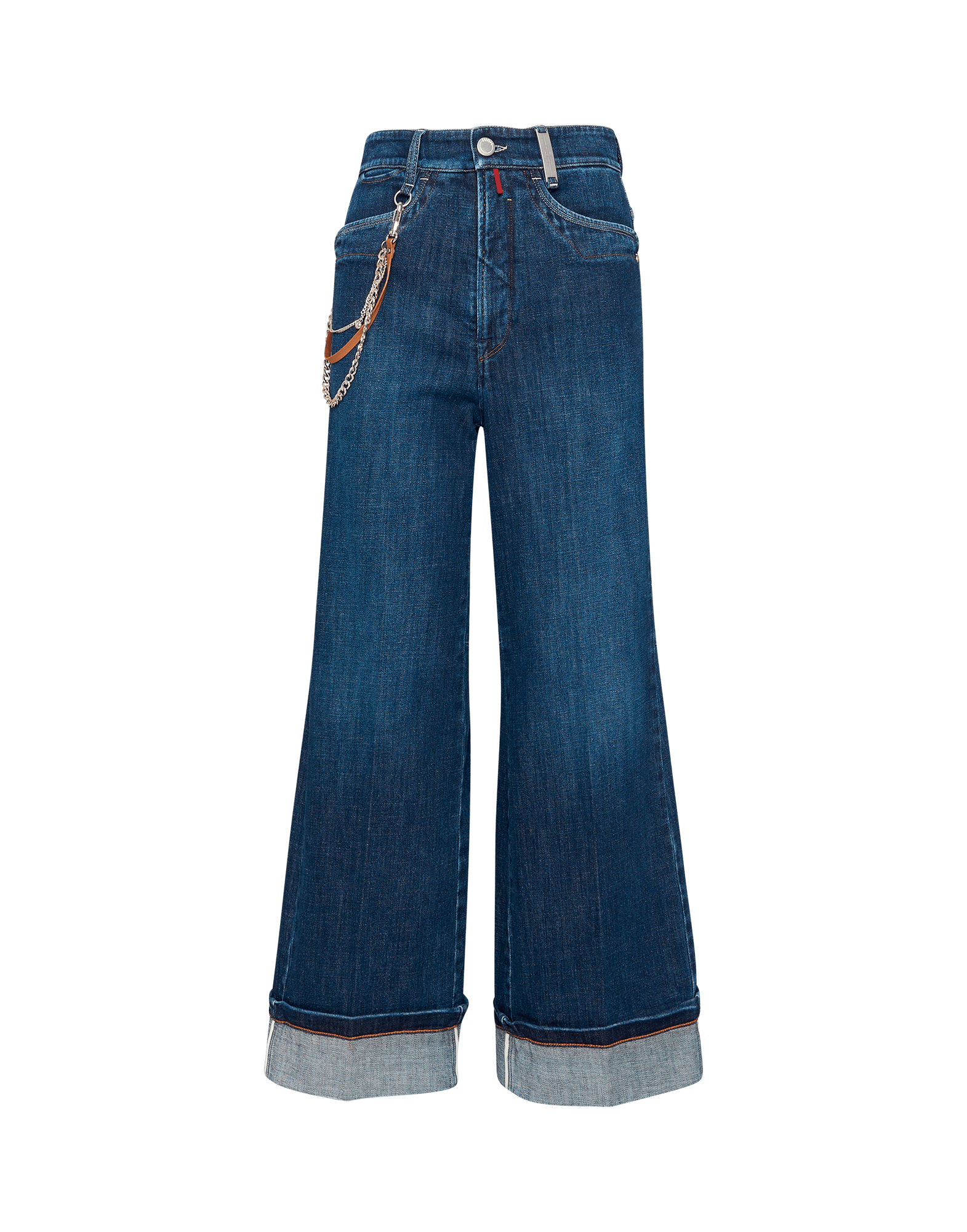 SAUNTER: Wide leg jeans with oversize 