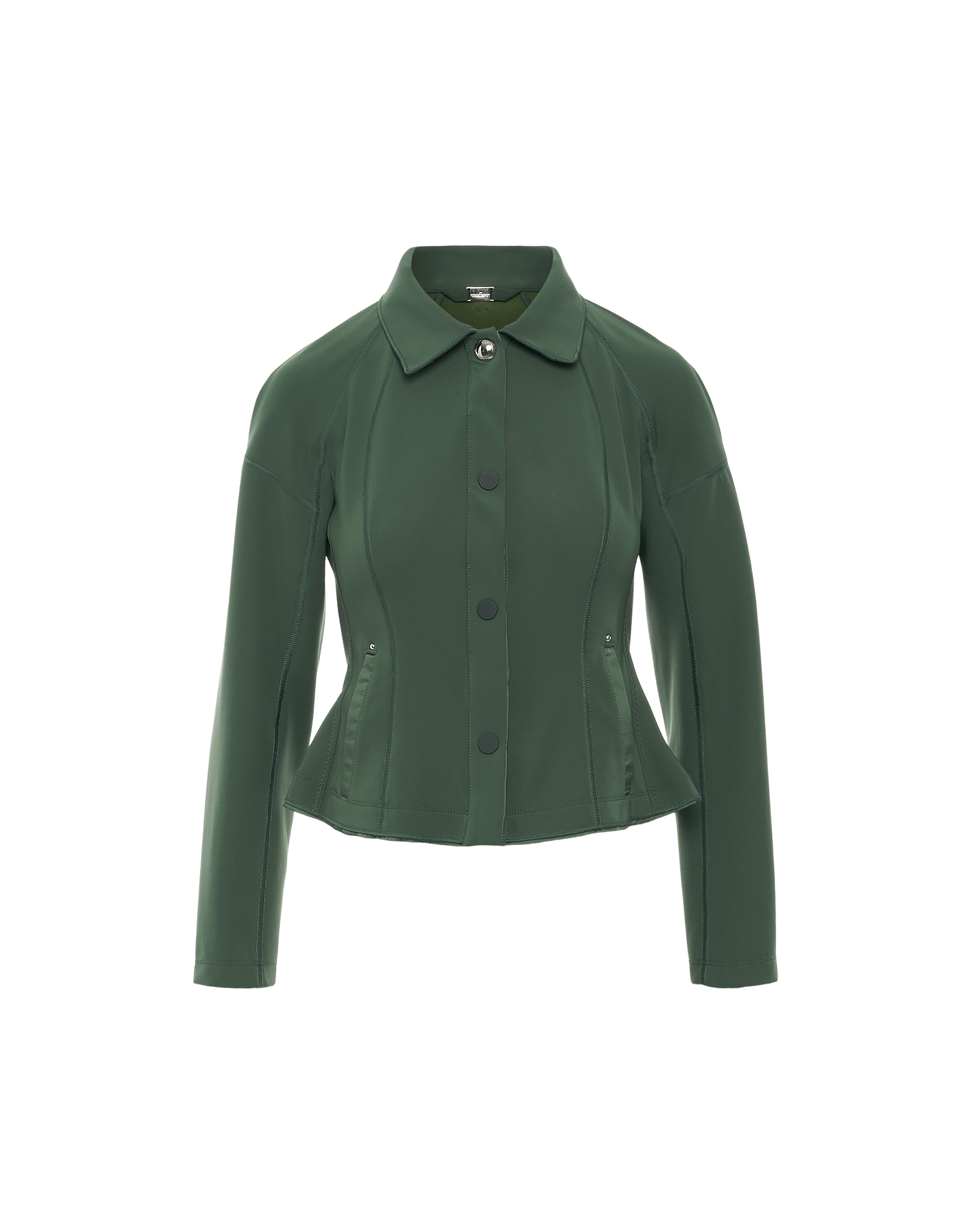 Green fitted jacket Clearance
