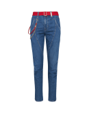 FAVOURED: Jeans aderenti con cuciture diagonali