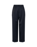 CONCISE: Straight leg pants with double ticket pocket