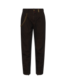 VENTURE: Trousers in copper brown overdyed denim