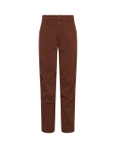 EQUALIZE: Pantaloni A-gender marrone dalla linea ergonomica