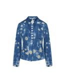 COINCIDE: Hand applied colour and polka dot pattern jacket