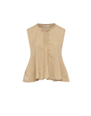 QUOTE: Sleeveless top with pannier pockets