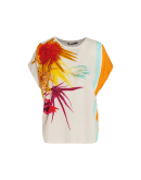 OUTSTANDING: T-shirt ArtistsAtHIGH con stampa multicolore