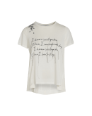 SCRAWL: T-shirt ricamata