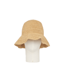 TÊTE-À-TÊTE: Cappello di paglia dall'aspetto vintage "usurato"