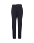 PROXIMITY: Navy tech twill "jeans" style pants