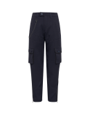 LEGIT: Pantaloni cargo in twill tecnico blu navy