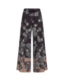 TENDER: Palazzo leg "pyjama" pants with graphic floral print
