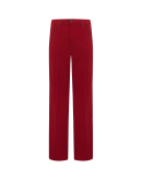 PLIGHT: Red wide leg pants in crêpe