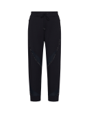FIDGET: Pantaloni jogger A-gender in tech jersey blu navy