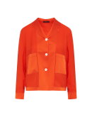 UP TO DATE: Unstructured shirt jacket