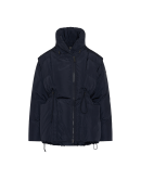 BLEAK: A-gender padded jacket with zip-out sleeves