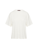 PRIDE: Elfenbeinfarbenes T-Shirt aus Jersey