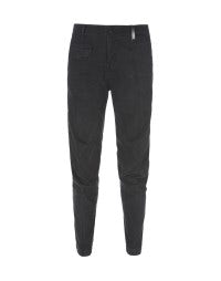 CLYDE: Pantaloni in cotone grigio carbone