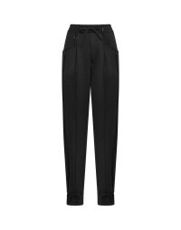 OPPORTUNE: Pantalone jogger sartoriale in jersey nero