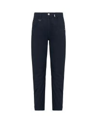 PRESUME: Navy tapered pant in cotton and lyocell