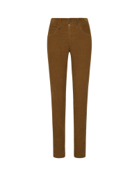 REPEAT: Slim corduroy pants with diagonal leg seam