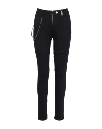 COLLIDE: Jeans neri modello Heritage con dettagli 