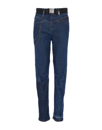 ABSCOND: Heritage style slim-fit jeans with wraparound leg seams