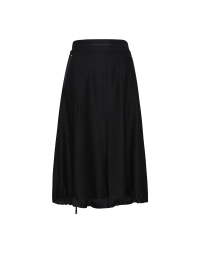 REVOLUTION: Black flared skirt with 