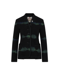 EYRE: Heritage fitted jacket in over-dyed check