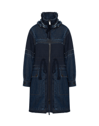 FAREWELL: De/Re-constructed padded Parka in denim