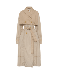 PROTOCOL: Beige Summer trench in two weights of cotton