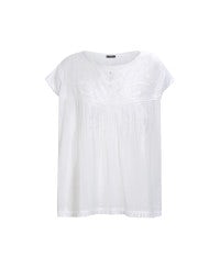 ALTO: Blusa bianca in stile western