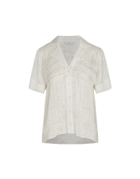 VICE-VERSA: Short sleeve shirt with lace insets