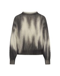PRUDENT: Long sleeve sweater with airbrush shading