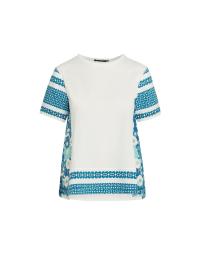 PLEASURE: A-line t-shirt in plain and pattern