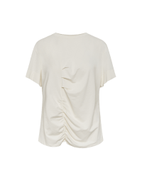 PULSE: Maglietta a maniche corte con pinces e arricciature decentrate