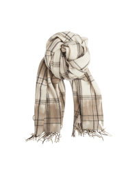 HAPPENING: Sciarpa scozzese con effetto tie-dye