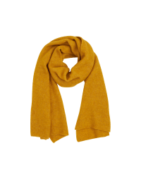 FROSTY: Mustard scarf in soft wool alpaca mix