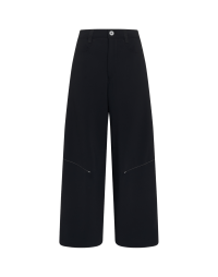 MINORITY: Pantaloni ampi in crêpe tecnico