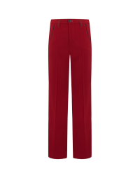 PLIGHT: Red wide leg pants in crêpe