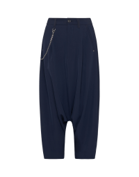 YAWN: Navy sarouel-style pants