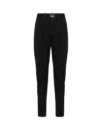 SCURRY: Black ruched leg jodhpur-shape pants