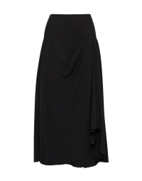 FLIPPANT: Midi length skirt with a pick-up detail