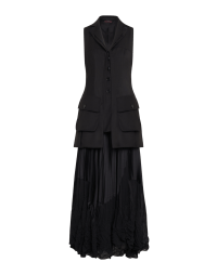 PIVOTAL: Tailored dress with pleated skirt
