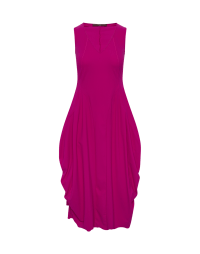 AT-LENGTH: Sleeveless dress in fuchsia Sensitive®
