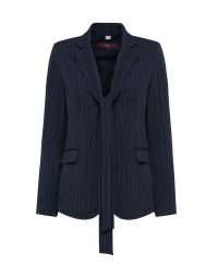 REHEARSAL: Pinstripe blazer with knotted collar