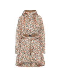 PARAGON: Lightweight hooded parka in floral print
