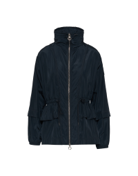 STORY: Wind cheater in navy tech polyester