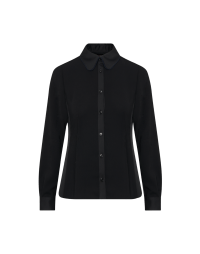 REFRAIN: Fitted shirt with rounded collar
