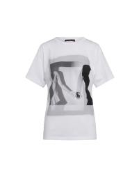 SELF-AWARE: T-shirt con stampa fotografica