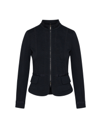 ESTEEM: Zip front jacket in technical 