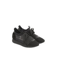 STEALTH: Sneakers in tessuto nero